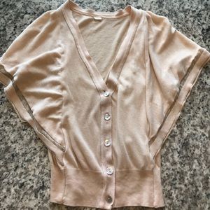 Zara flutter sleeve cardigan